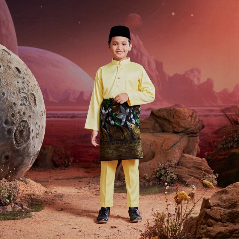 Baju Melayu Kids - Lemonade